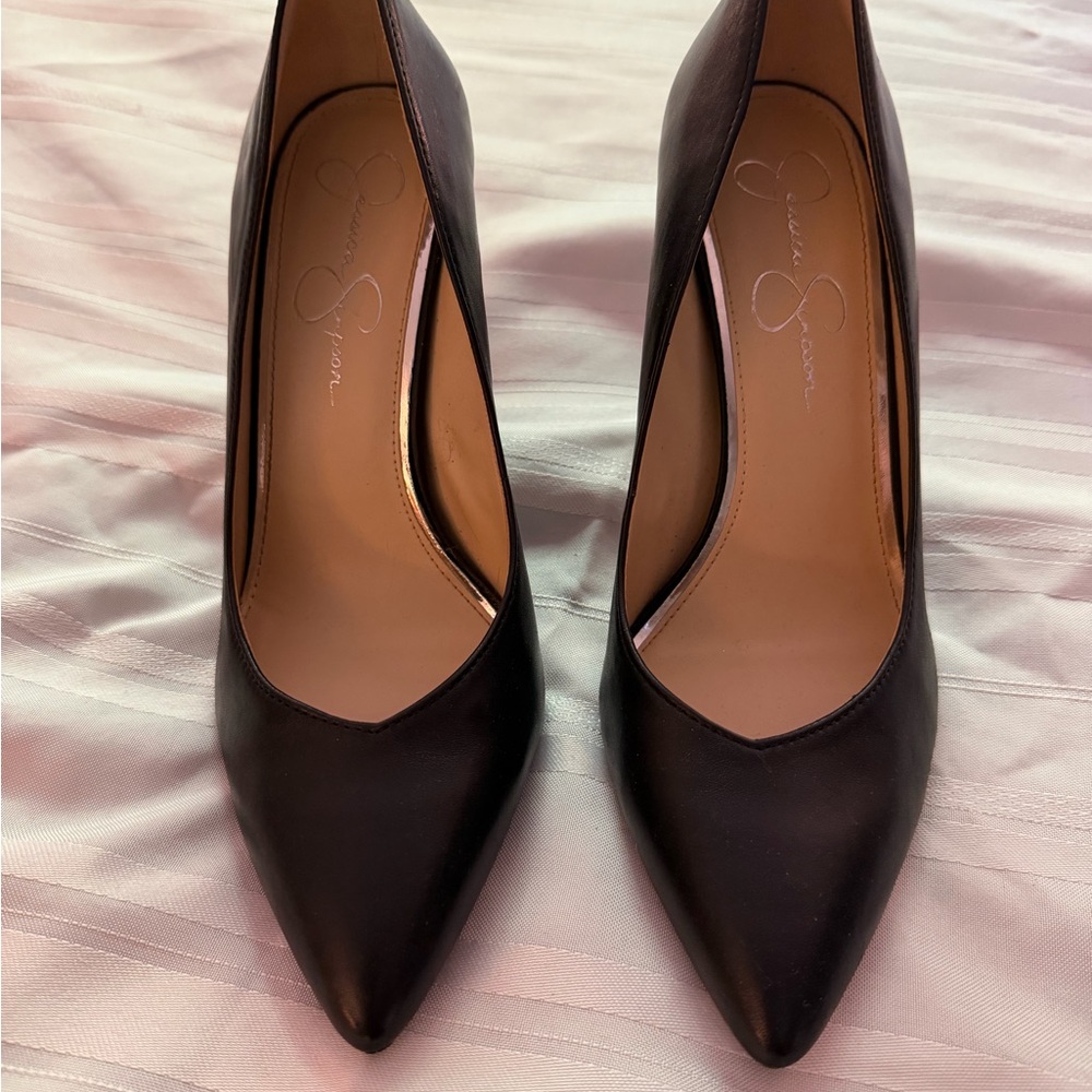 Jessica Simpson Black Heels